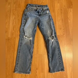 Women’s American Eagle Outfitters Curvy Straight Leg Jean